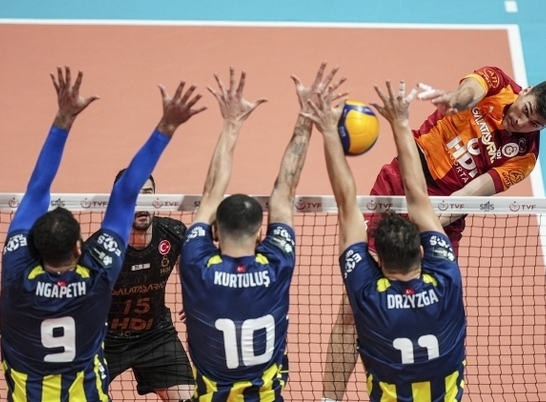  Kupa Voley’de Galatasaray – Fenerbahçe derbisi zamanı